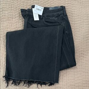 American Eagle Outfitters Black Wide Leg Flare Jeans